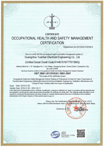 OCCUPATIONAL HEALTH AND SAFETY